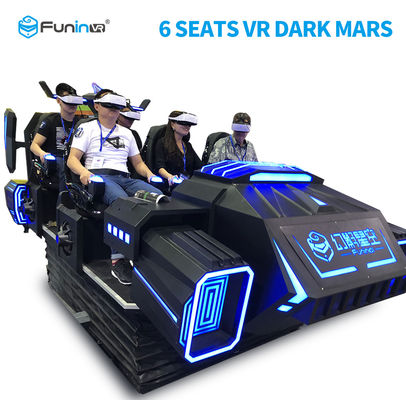 Menarik 6 Kursi VR Cinema Theater 6 Kursi 9D VR Simulator Dark Mars