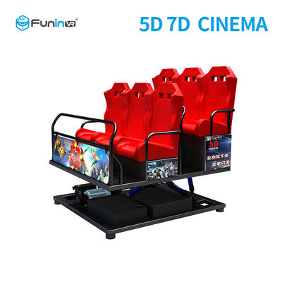 12 Kursi 5D 7D Movie Simulator Cinema Peralatan Olahraga Dan Hiburan