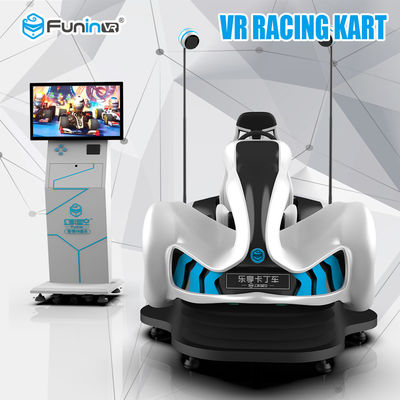 220V Anak / Anak 9D VR Simulator VR Balap Mobil Karting 360 Derajat