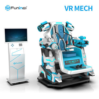 0.7KW 9D Mesin Game 220 v One Player VR Mech Simulator Bekerja Sama Vr Fighting