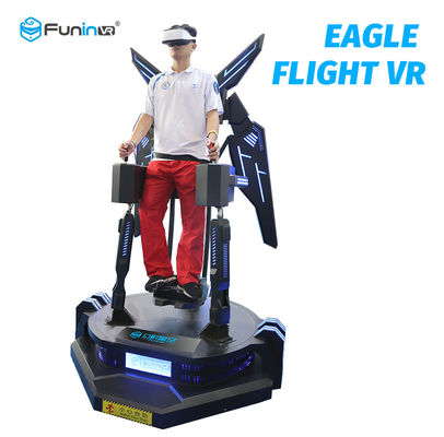 Platform Single Player Standing Simulator Penerbangan VR Rotasi 360 Derajat