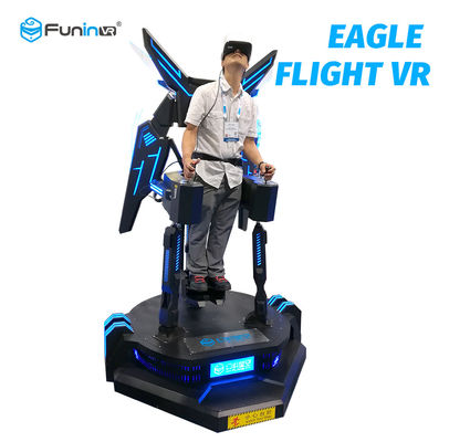 Game Interaktif 9D VR Cinema Eagle Combat Flight Simulator Dengan Menembak Senjata
