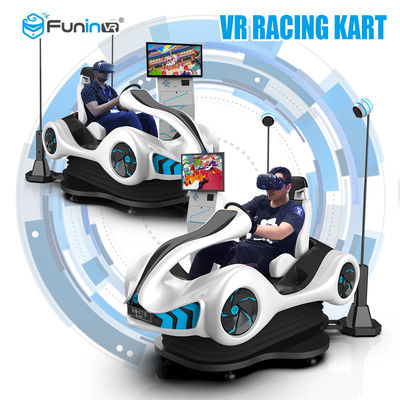 220 V 400KG 9D VR 0.7KW Simulator Game Balap Mobil Karting Untuk Anak-Anak