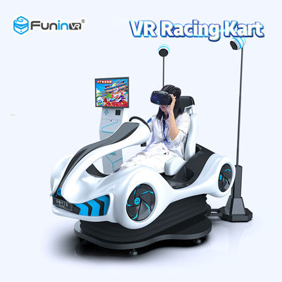 220 V 400KG 9D VR 0.7KW Simulator Game Balap Mobil Karting Untuk Anak-Anak