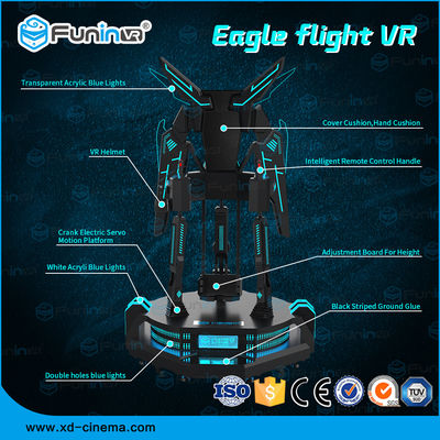 Eagle Flight 9D Virtual Reality Simulator / Simulator Taman Hiburan