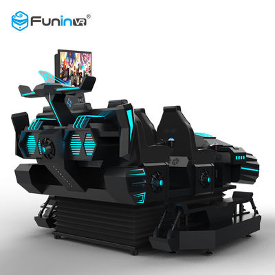 Kids Park Family 6 Kursi 9D VR Simulator Dengan Platform Crank Listrik