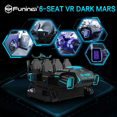 Keluarga 9D Virtual Reality Simulator 6 Kursi Deepon E3 Vr Kacamata