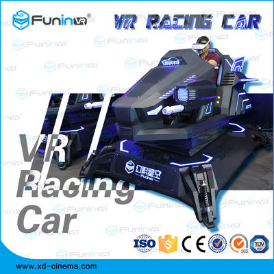 2100 * 2000 * 2100mm 1 pemain 0.7kw VR game balap mobil gerak balap simulator 220V harga yang kompetitif ukuran yang kompak