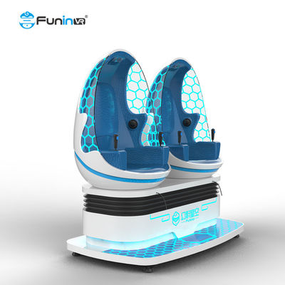 7 * 24 Jam layanan online 1920 * 1135 * 1910mm 2 Kursi 1.2KW 9d Kursi Virtual Reality