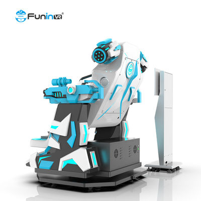 Dinilai Load100kg 360 VR Simulasi Rides Mesin Menembak Arcade VR mecha