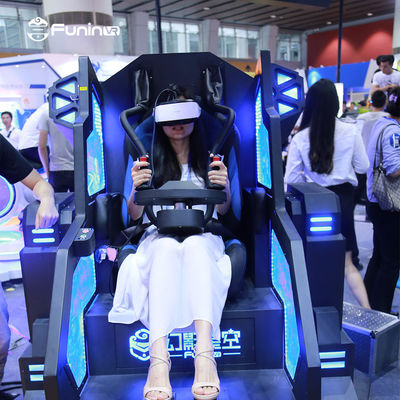 Simulator Menembak Platform Gerak VR Mecha Robot Shooting Game