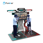 2 Pemain VR Gun Simulator VR Shooting Game Machine Peralatan Taman Hiburan