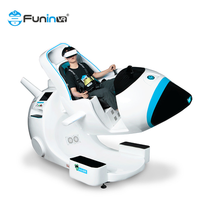 Komersial 9D Virtual Reality Simulator 360 Flight Indoor Amusement Park Rides