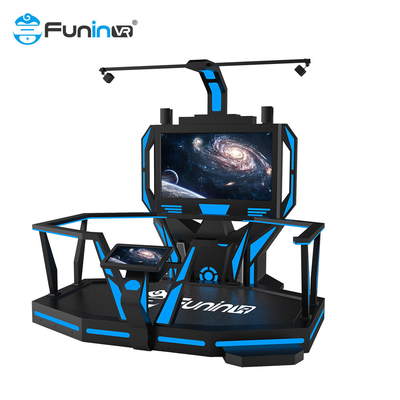 1 Pemain 9D Virtual Reality Simulator Gerak Berjalan Platform Mesin Game VR