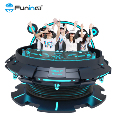 Peralatan Game 4D 5D 5 Kursi Vr Rotasi 360 Derajat