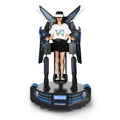 0.5KW 9D VR Cinema Park Berdiri Virtual Reality Flight Shooting Arcade Games Motion Simulator