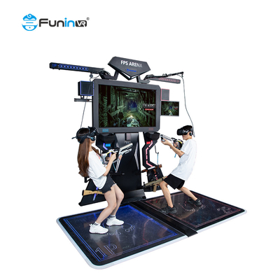 6 DOF Stand Up Flight VR Simulator 300kg Memuat Kecepatan Gerak Tinggi