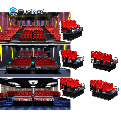 Tipe layar 5D Bioskop Untuk Taman Trampolin Sistem Listrik