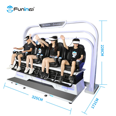 Efek Angin / Suhu yang Realistis di 9D VR Cinema Dynamic Seats DeepoonE3 VR Glasses