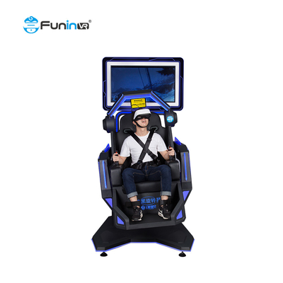 Multiplayer 9D VR Simulator dengan Dynamic Extreme Theme 360 Degree Rotation Joystick Control