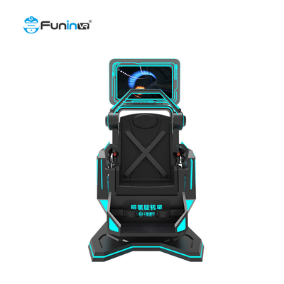 Multiplayer 9D VR Simulator dengan Dynamic Extreme Theme 360 Degree Rotation Joystick Control