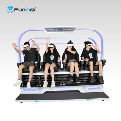 360° Motion HD Visual Realistis Angin 9D VR Cinema dengan Gameplay Interaktif dan Berbagai Konten