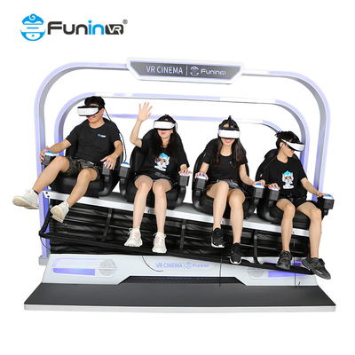 360° Motion HD Visual Realistis Angin 9D VR Cinema dengan Gameplay Interaktif dan Berbagai Konten
