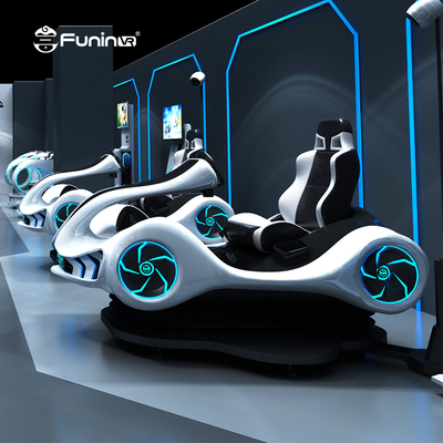 Simulator VR 9D dengan layar HD dan kontrol gerak untuk pemain tunggal