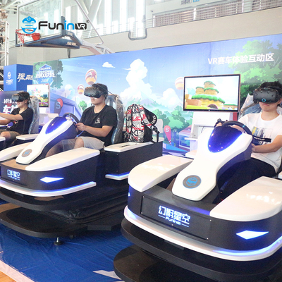 9D Racing VR Simulator dengan Motorcycle Simulator untuk Komersial