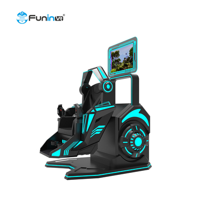 Simulator VR 9D dengan joystick untuk taman ruang komersial