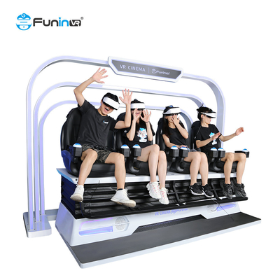 Sinema VR 9D Immersive dengan Efek Suhu Realistis Kursi Dinamis dan Kacamata DeepoonE3