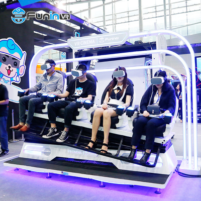 Sinema VR 9D Immersive dengan Efek Suhu Realistis Kursi Dinamis dan Kacamata DeepoonE3