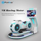 Satu Pemain VR Racing Car Driving Simulator Desain Futuristik Untuk Zona Permainan