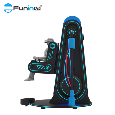 360 derajat rotasi dan joystick controller di AC220V 9D VR simulator kami
