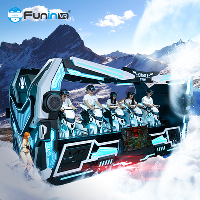 Rasakan Masa Depan Hiburan dengan Simulator 9D VR Dragon Rider 5 Kursi di Platform Tema Ekstrem Dinamis
