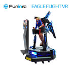 2.0kw Peringkat Daya Peralatan Taman Hiburan Standing Eagle Flying Game Machine Virtual Reality 9d Vr
