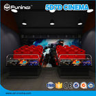 8, 9, 12 Kursi Bioskop Teater 7D Dengan Platform Hidrolik / Listrik