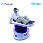 Double Seats Arcade Game Mesin Slide Slide / VR Dengan Kabin Dua Telur