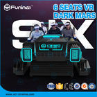 220V 9D VR Cinema Simulator 6 Kursi VR Mesin Mobil Untuk Pusat Perbelanjaan