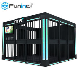 Multiplayer VR Funin VR + Peralatan Senjata Mesin Game Menembak 9D VR untuk Arcade Center