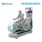 9D Virtual Reality Driving Driving Simulator 700KW Multiplayer Untuk Game Zone