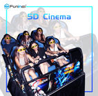 220V 8.0kw 7D Movie Theater Interactive Full Motion Cinema Seat 5D 12D Teknologi Hologram
