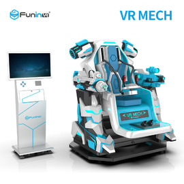 0.7KW 9D Mesin Game 220 v One Player VR Mech Simulator Bekerja Sama Vr Fighting