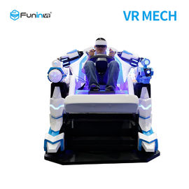 0.7KW 9D Mesin Game 220 v One Player VR Mech Simulator Bekerja Sama Vr Fighting