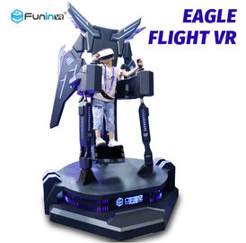 Platform Single Player Standing Simulator Penerbangan VR Rotasi 360 Derajat