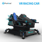 2100 * 2000 * 2100mm 1 pemain 0.7kw VR game balap mobil gerak balap simulator 220V harga yang kompetitif ukuran yang kompak