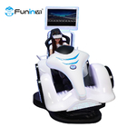 FuninVR 9d mesin permainan arcade VR Mobil balap VR Mario kart Simulator dengan putih