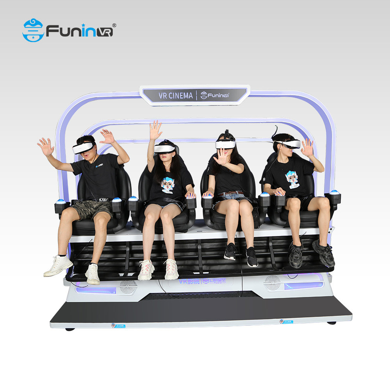 360° Motion HD Visual Realistis Angin 9D VR Cinema dengan Gameplay Interaktif dan Berbagai Konten