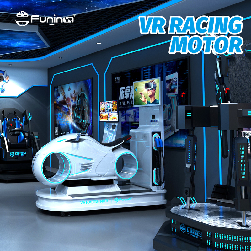 Simulator Realitas Virtual 9D 1 Pemain dengan Kontrol Gerak dan Suara Saku