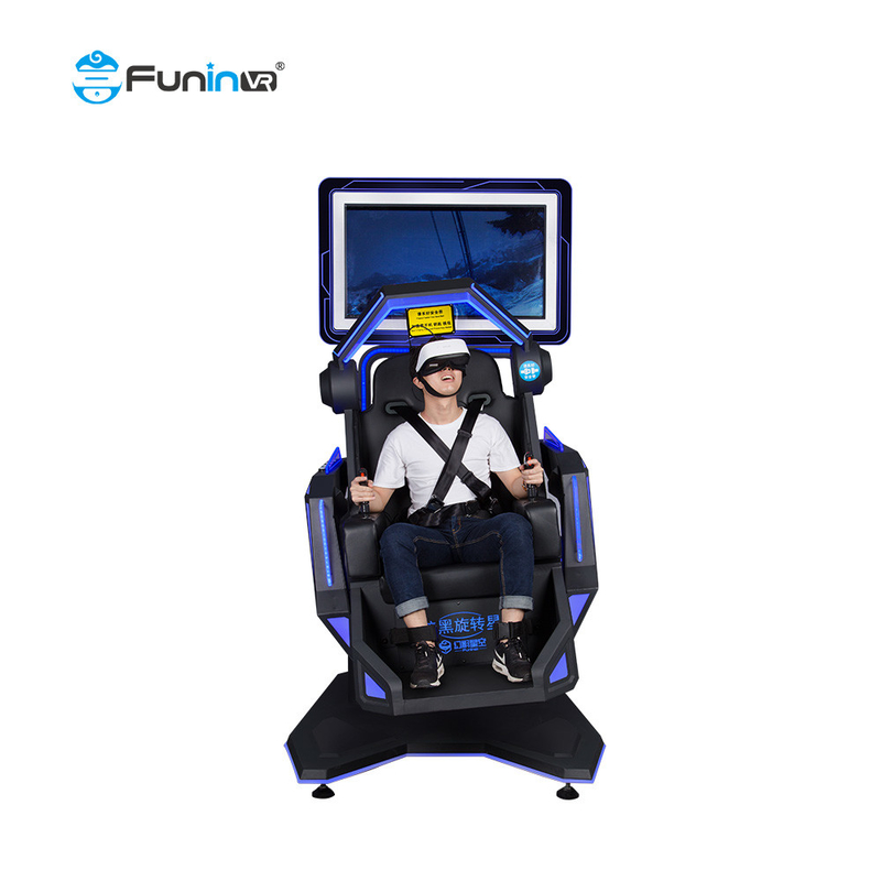 Multiplayer 9D VR Simulator 383KG Berat Dinamis Ekstrim VR Platform 360\u00b0 VR Headset 55 Inch
